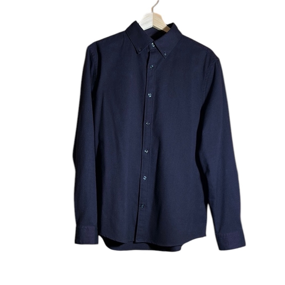 Men's Medium Express Purple Wine Button Up Shirt